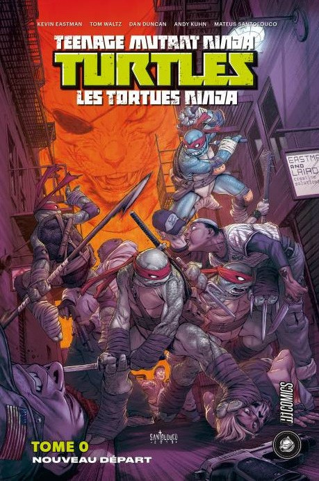 Couverture de l'album Teenage Mutant Ninja Turtles - Les Tortues Ninja Nouveau Départ