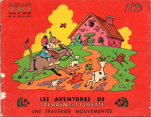 Couverture de l'album Sylvain et Sylvette Tome 15 Une traversée mouvementée