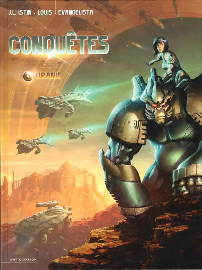 Couverture de l'album Conquêtes Tome 4 Uranie