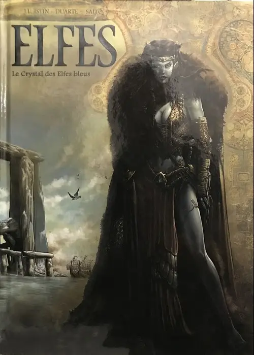 Couverture de l'album Elfes Tome 1 Le crystal des elfes bleus