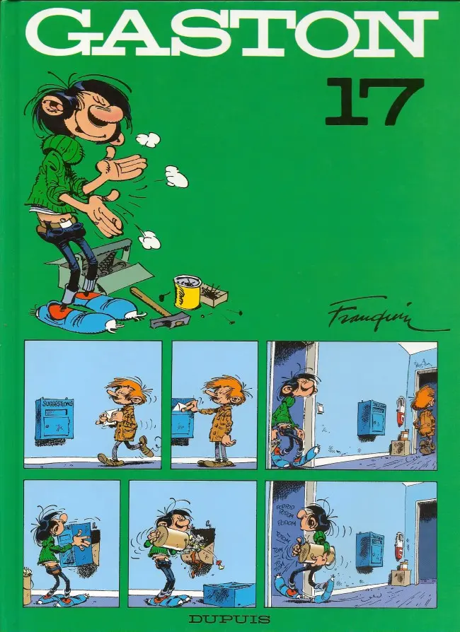 Couverture de l'album Gaston Tome 17