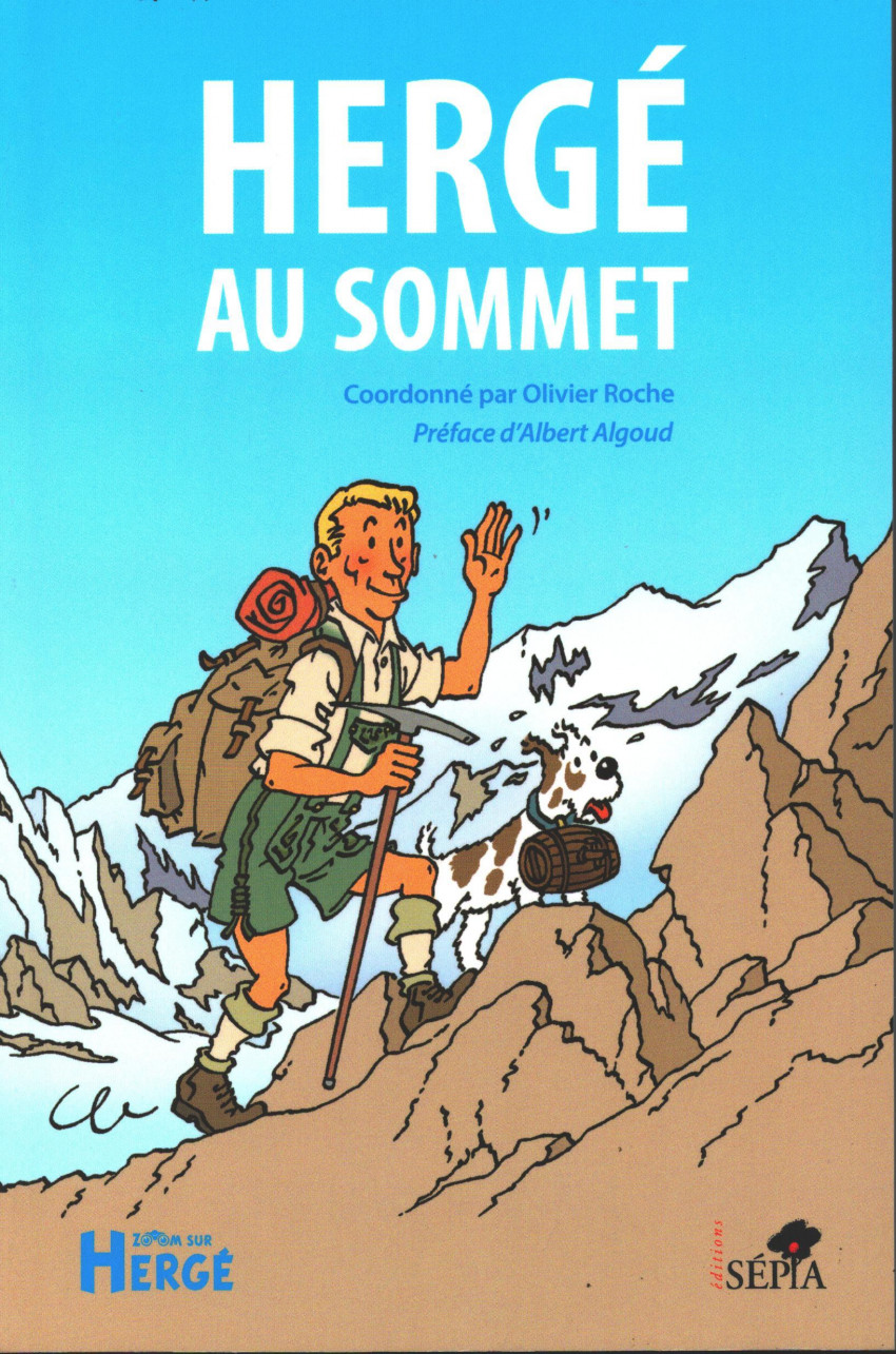 Couverture de l'album Hergé au sommet