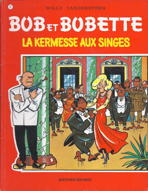 Couverture de l'album Bob et Bobette Tome 77 La kermesse aux singes