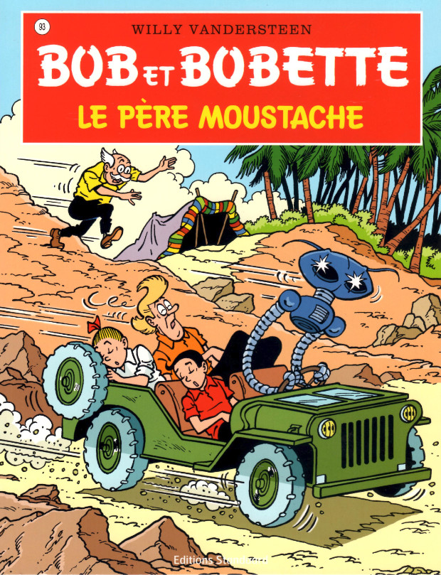 Couverture de l'album Bob et Bobette Tome 93 Le père moustache