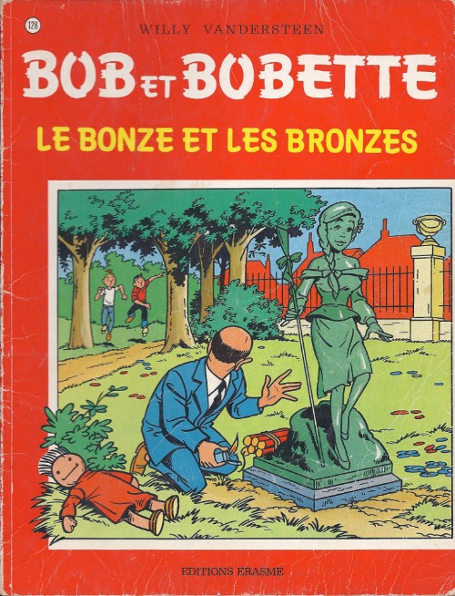 Couverture de l'album Bob et Bobette Tome 128 Le bonze et les bronzes