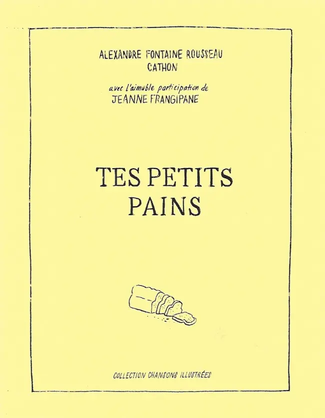 Couverture de l'album Tes petits pains