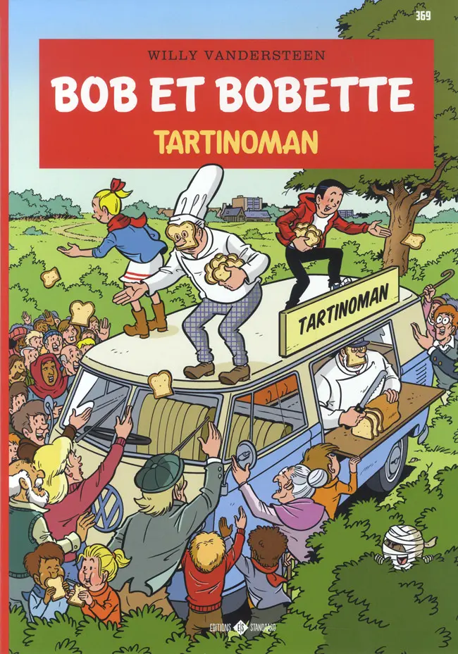 Couverture de l'album Bob et Bobette Tome 369 Tartinoman
