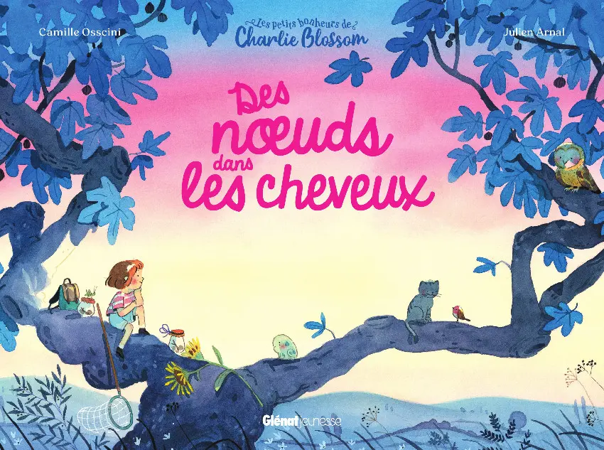 Couverture de l'album Les petits bonheurs de Charlie Blossom 2 Des nœuds dans les cheveux