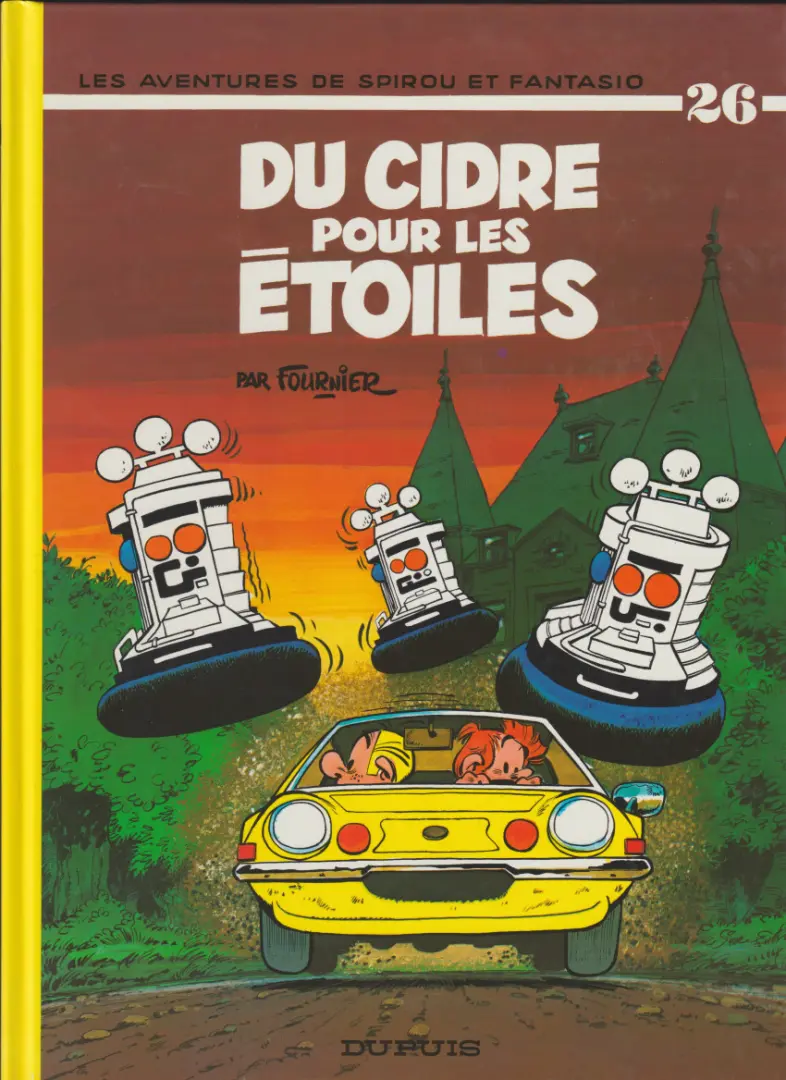 Couverture de l'album Spirou et Fantasio Tome 26 Du cidre pour les étoiles