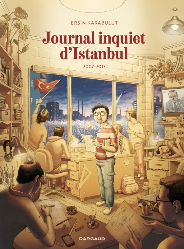 Couverture de l'album Journal inquiet d'Istanbul Volume 2 2007-2017