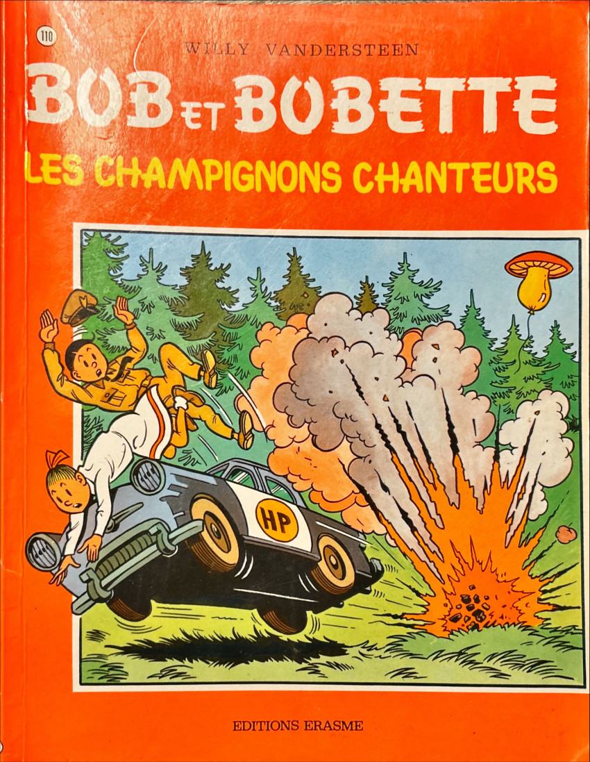 Couverture de l'album Bob et Bobette Tome 110 Les champignons chanteurs