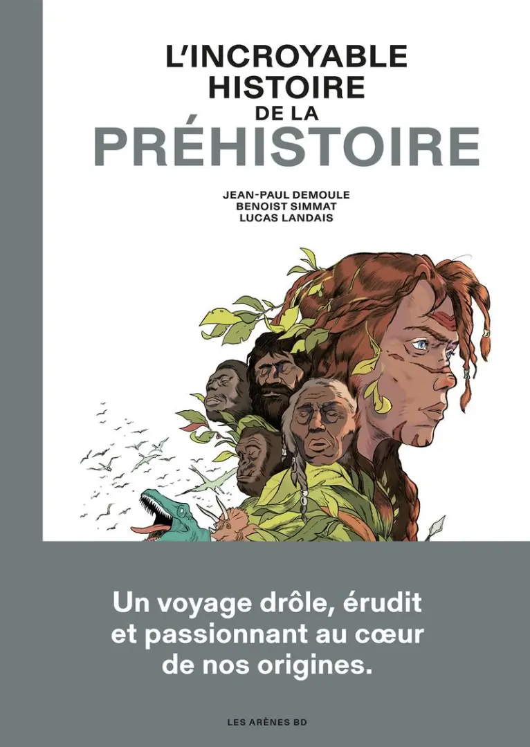 Couverture de l'album L'incroyable histoire de la Préhistoire