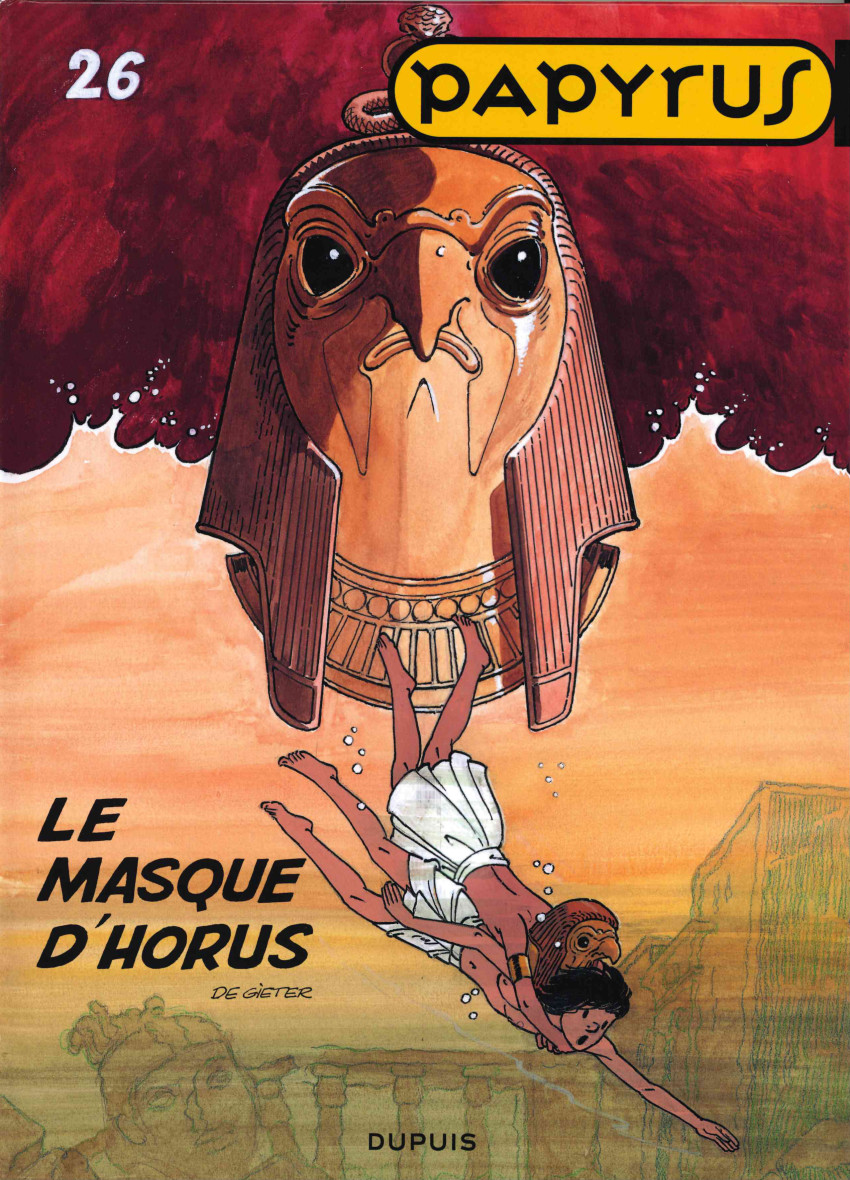 Couverture de l'album Papyrus Tome 26 Le masque d'Horus