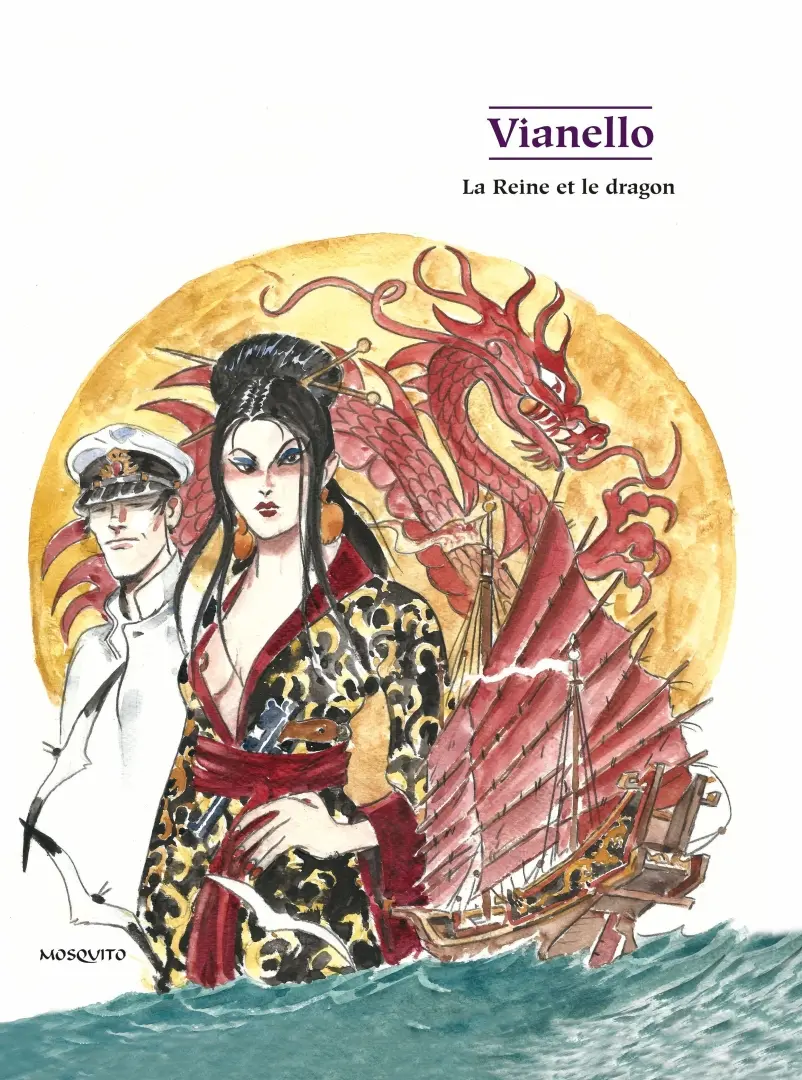Couverture de l'album La Reine et le dragon