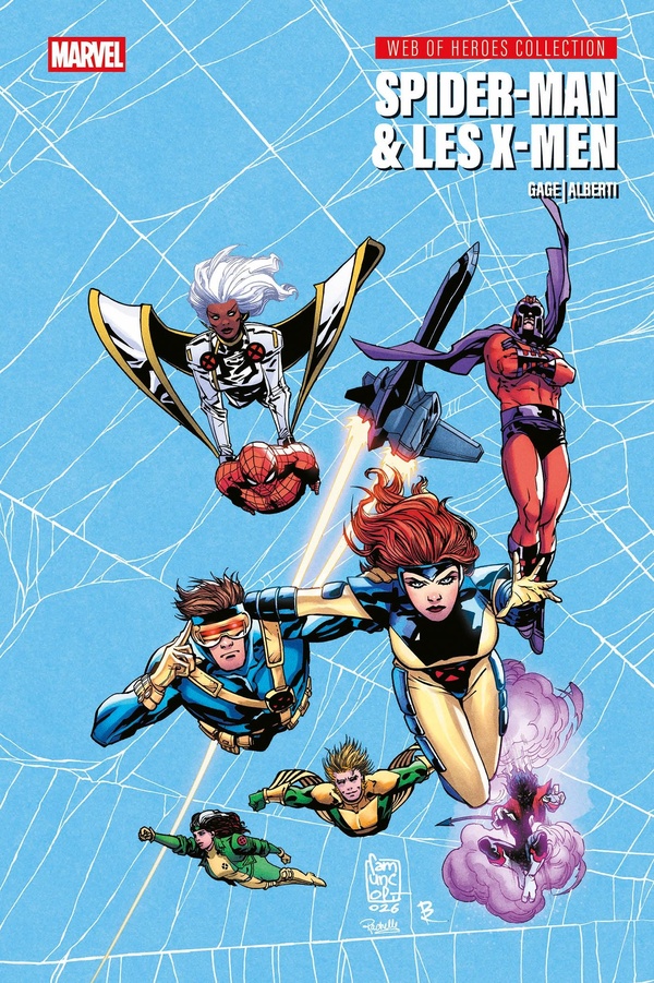 Couverture de l'album Web of Heroes Collection 2 Spider-Man & les X-Men