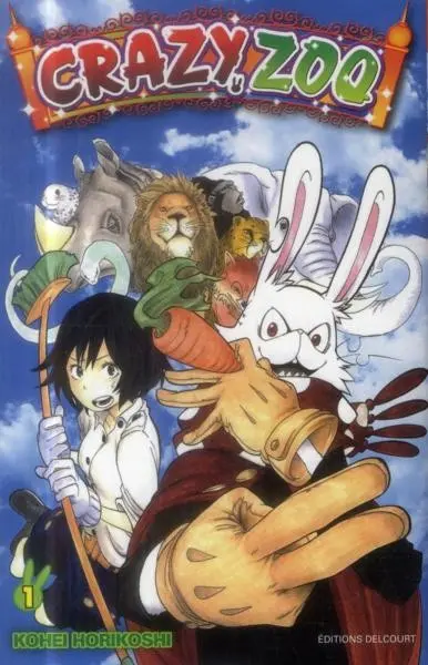 Couverture de l'album Crazy Zoo Tome 1 Bienvenue au zoo Oumagadoki