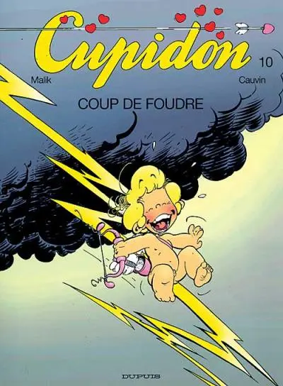 Couverture de l'album Cupidon Tome 10 Coup de foudre