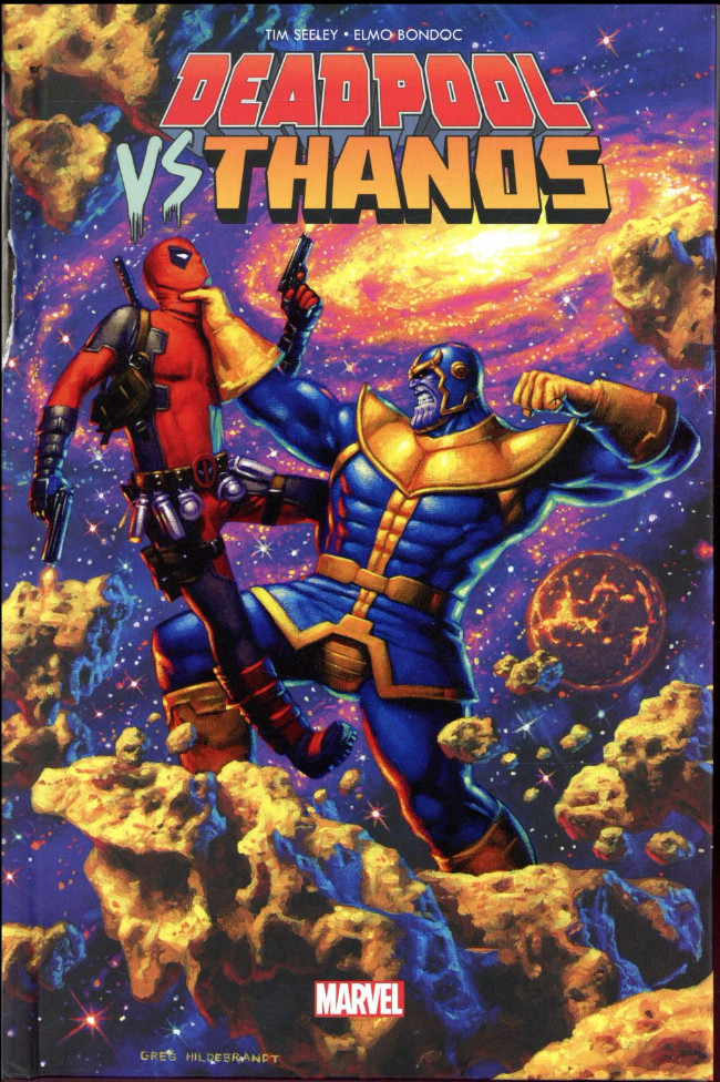 Couverture de l'album Deadpool vs Thanos Jusqu'à ce que la mort nous sépare