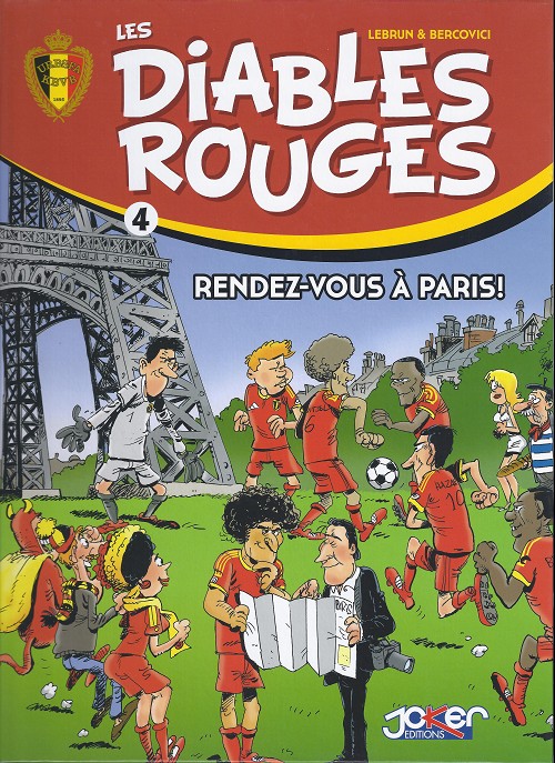 Couverture de l'album Les Diables rouges Tome 4 Rendez-vous à Paris !