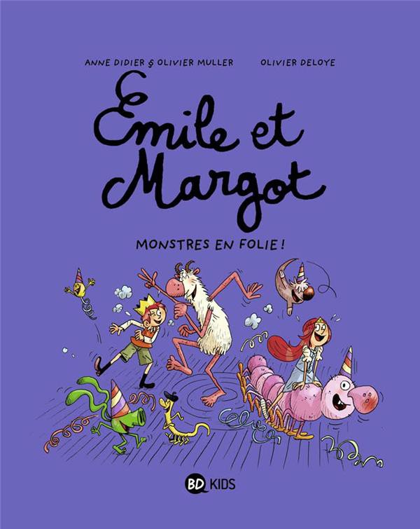Couverture de l'album Émile et Margot Tome 7 Monstres en folie !