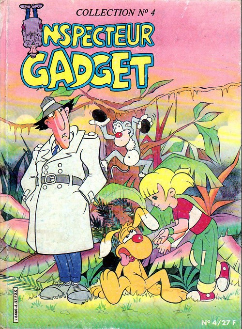 Couverture de l'album Inspecteur Gadget 2ème série N° 4 Gadget cosmonaute