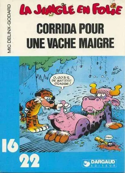 Couverture de l'album La Jungle en folie Tome 3 Corrida pour une vache maigre