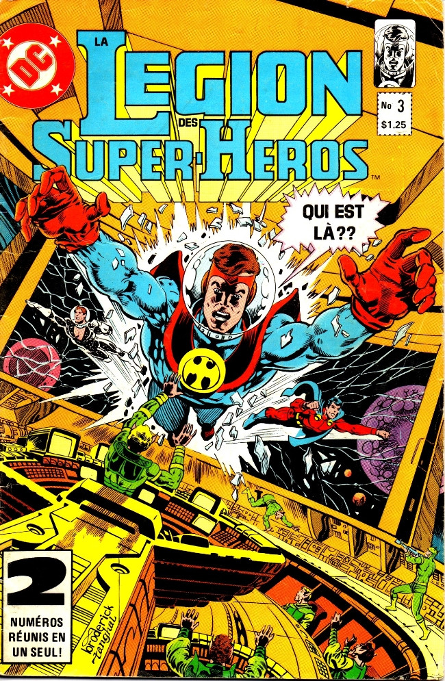 Couverture de l'album La Légion des super-héros Tome 3 La nuit ne tombe jamais sur Nullport