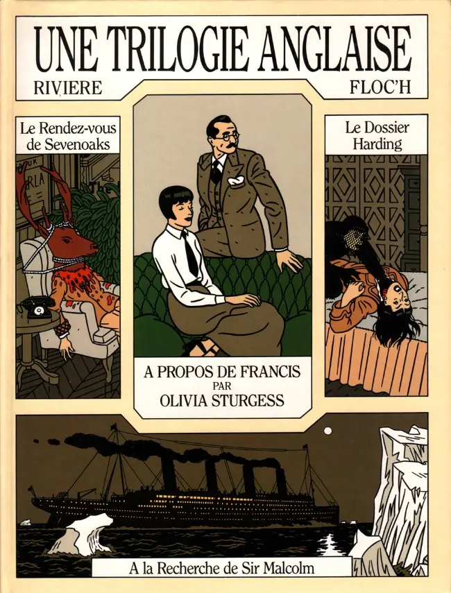 Couverture de l'album Albany & Sturgess Une trilogie anglaise