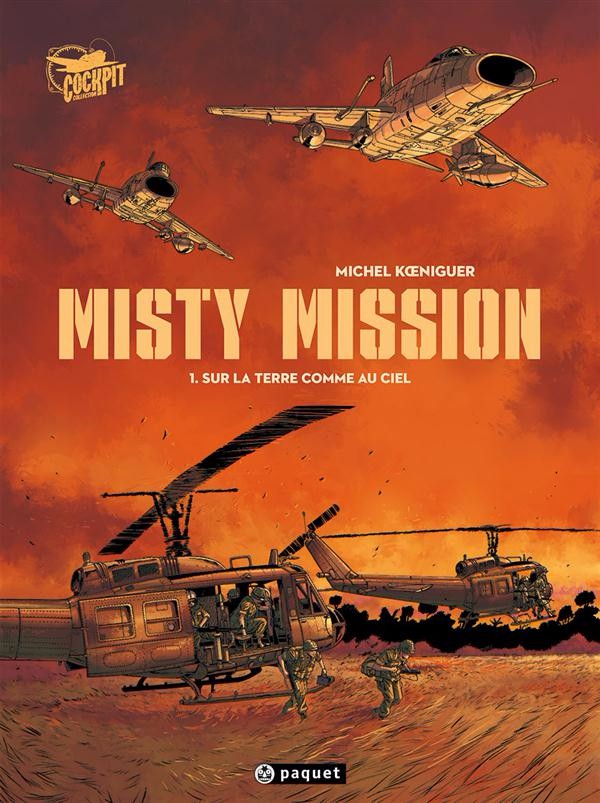 Couverture de l'album Misty Mission Tome 1 Sur la Terre comme au ciel