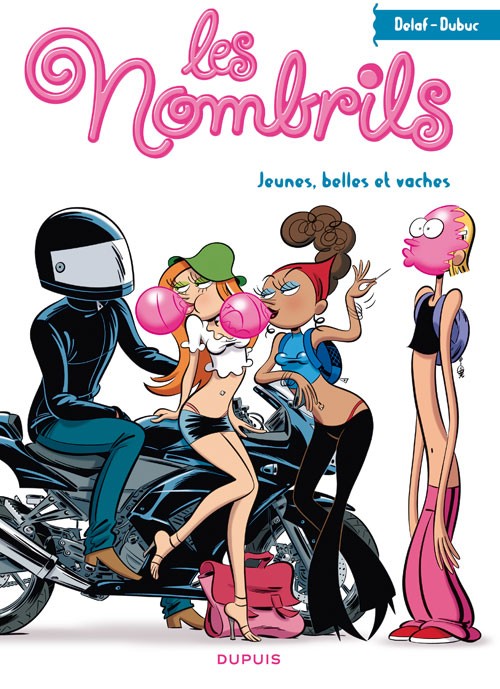 Couverture de l'album Les Nombrils Jeunes, belles et vaches