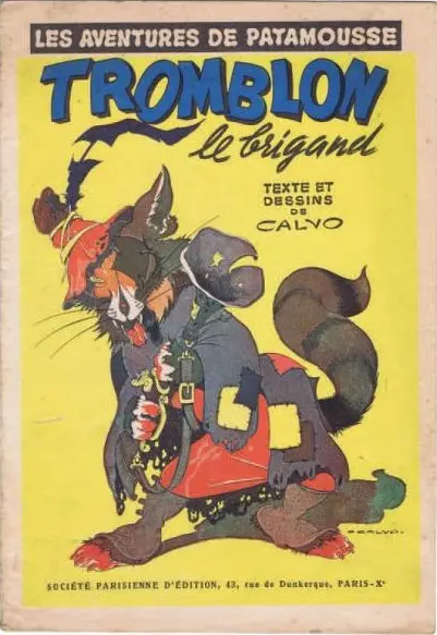 Couverture de l'album Patamousse Tome 3 Tromblon le brigand