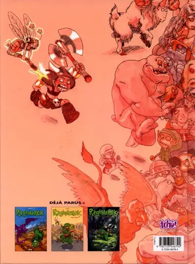 Verso de l'album Raghnarok Tome 4 Légendes urbaines