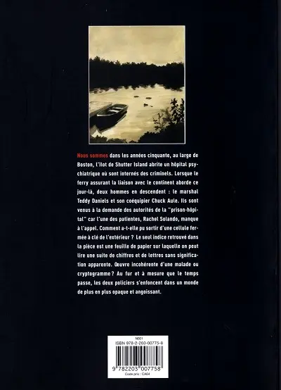 Verso de l'album Shutter Island