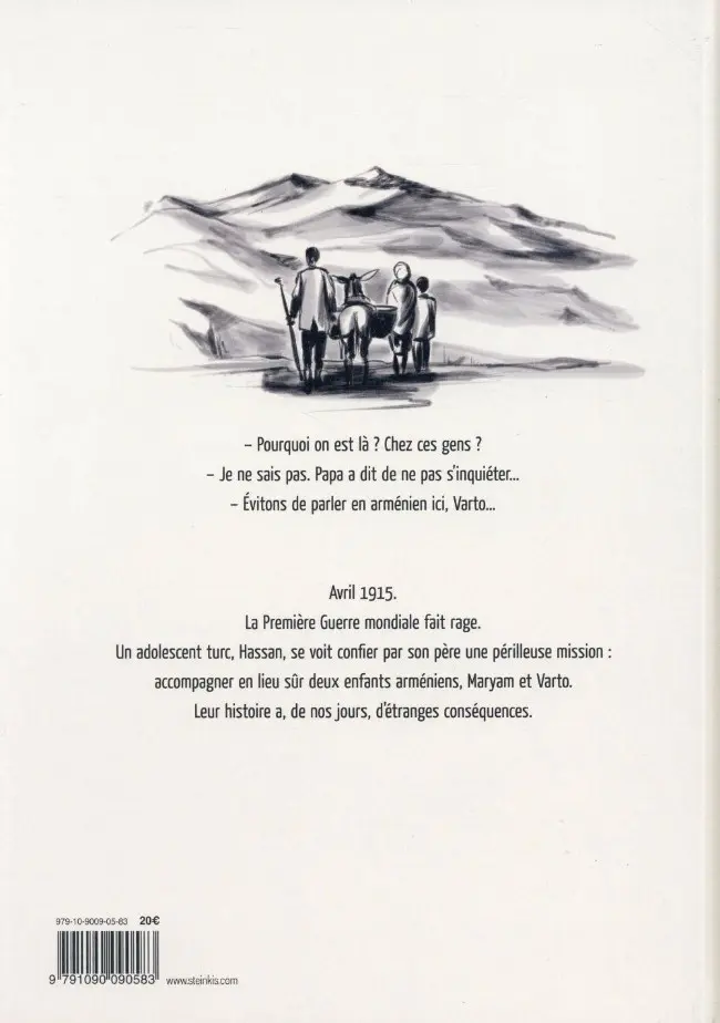 Verso de l'album Varto
