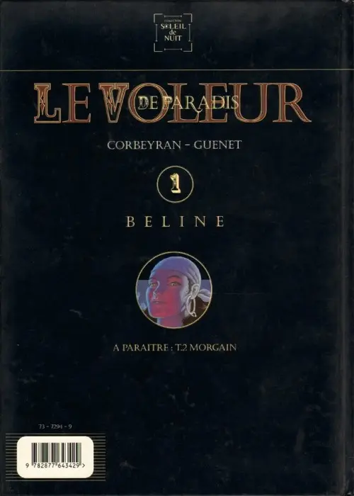 Verso de l'album Le Voleur de Paradis Tome 1 Beline