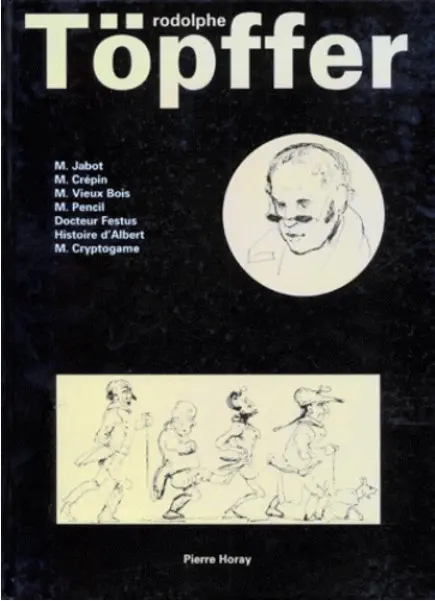 Verso de l'album Rodolphe Töpffer - Littérature en estampes Histoires en images