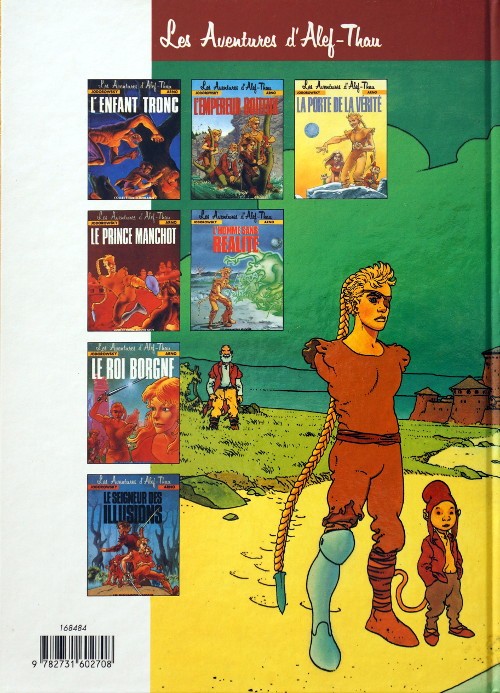Verso de l'album Les aventures d'Alef-Thau Tome 2 Le prince manchot