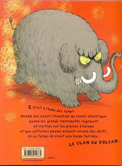 Verso de l'album Aux frontières du quaternaire Tome 1 Le clan du volcan