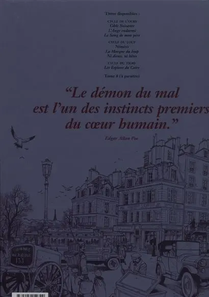 Verso de l'album La Croix de Cazenac Tome 5 La Marque du loup