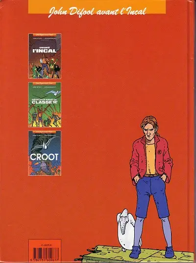 Verso de l'album Avant l'Incal Tome 2 Détective privé de classe R