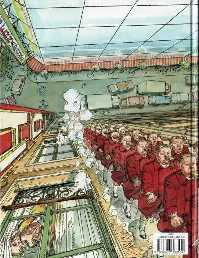 Verso de l'album La Pédagogie du trottoir