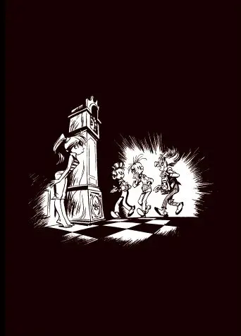 Verso de l'album Spirou et Fantasio - Une aventure de... / Le Spirou de... Tome 3 Le tombeau des Champignac
