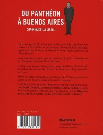 Verso de l'album Du Panthéon à Buenos Aires
