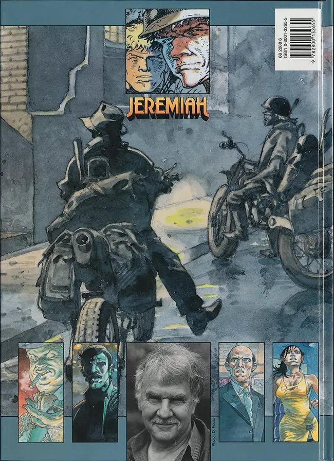Verso de l'album Jeremiah Tome 23 Qui est Renard Bleu ?
