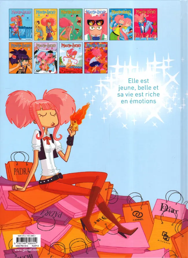 Verso de l'album Marie-Lune Tome 10 Retour aux sources