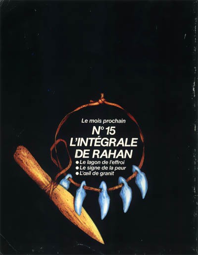 Verso de l'album L'Intégrale de Rahan N° 14