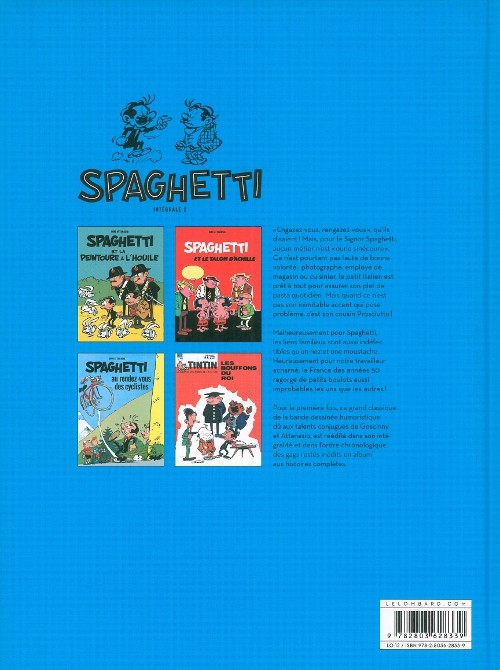 Verso de l'album Spaghetti Intégrale 2