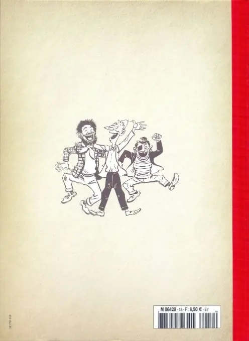 Verso de l'album Les Pieds Nickelés - La collection Tome 19 Les Pieds Nickelés s'expatrient