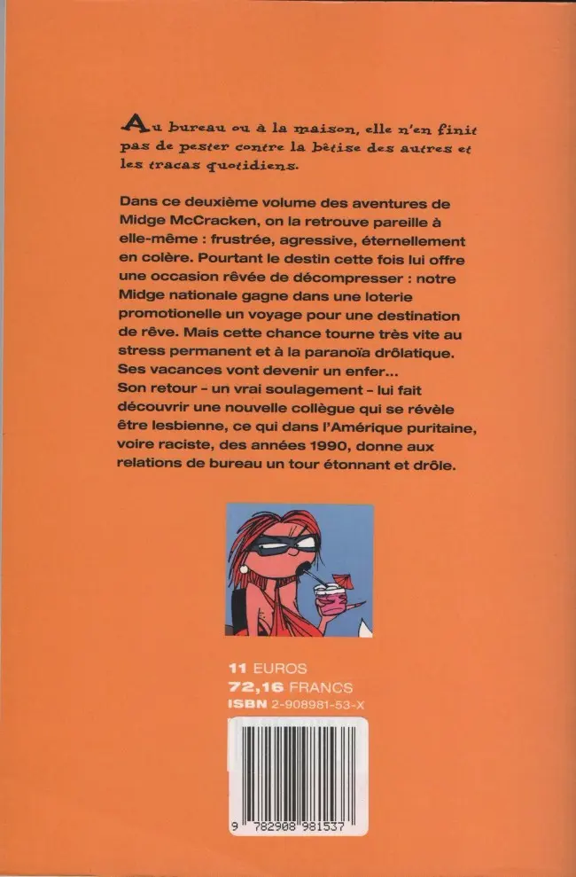 Verso de l'album Bitchy Bitch Tome 2 Bitchy Bitch en vacances