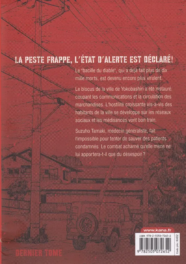 Verso de l'album Contamination III